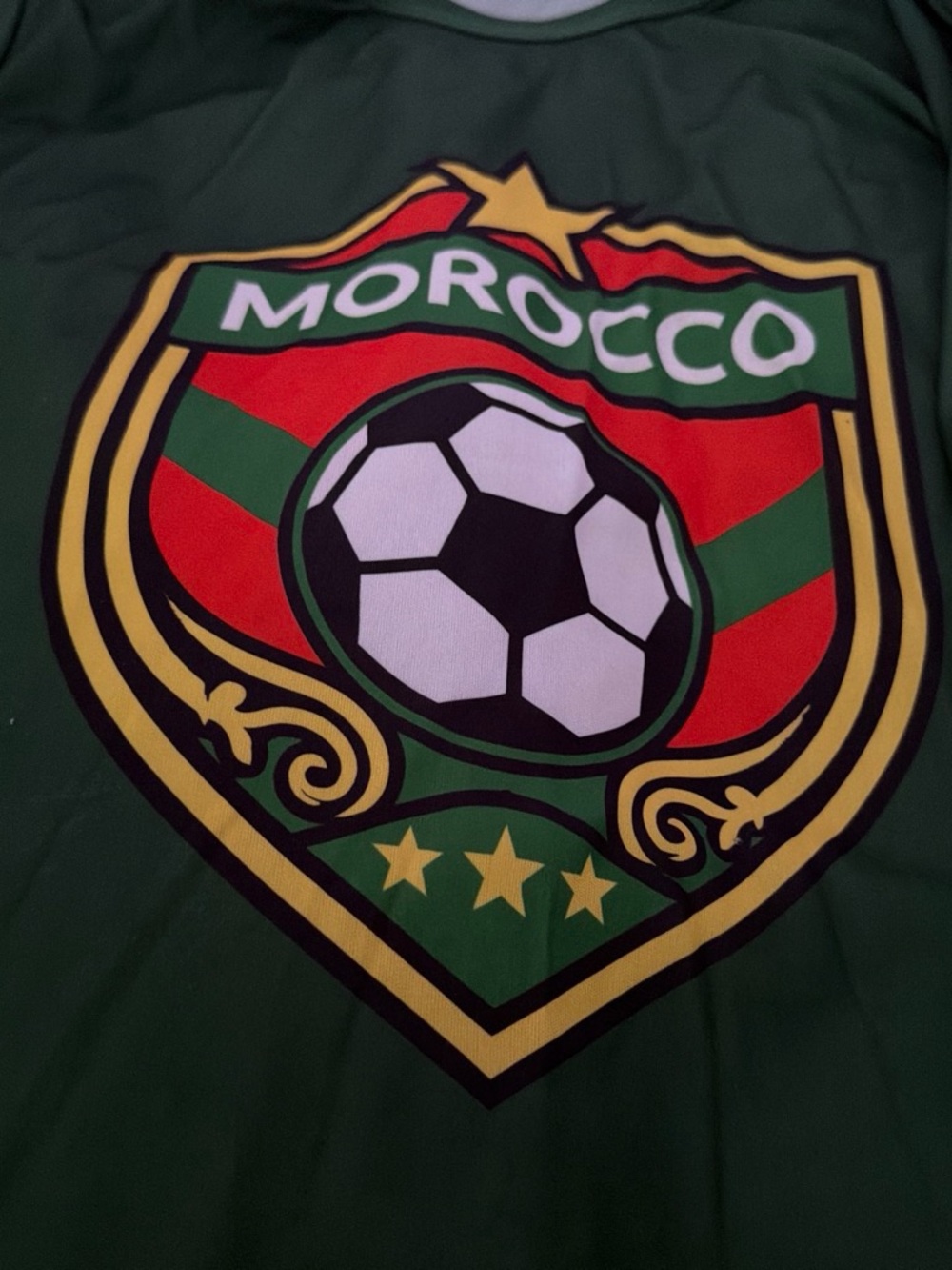 Morocco soccer jersey